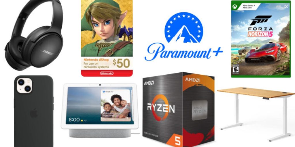 Le migliori offerte del fine settimana: carte regalo Nintendo eShop, Paramount Plus e altro ancora