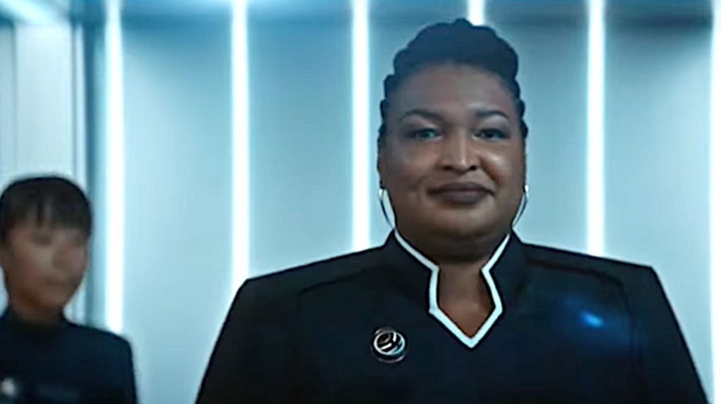 Stacy Abrams è il presidente della Terra Unita in Star Trek: Discovery