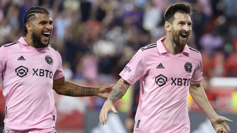 Lionel Messi segna al suo debutto in MLS con l'Inter Miami