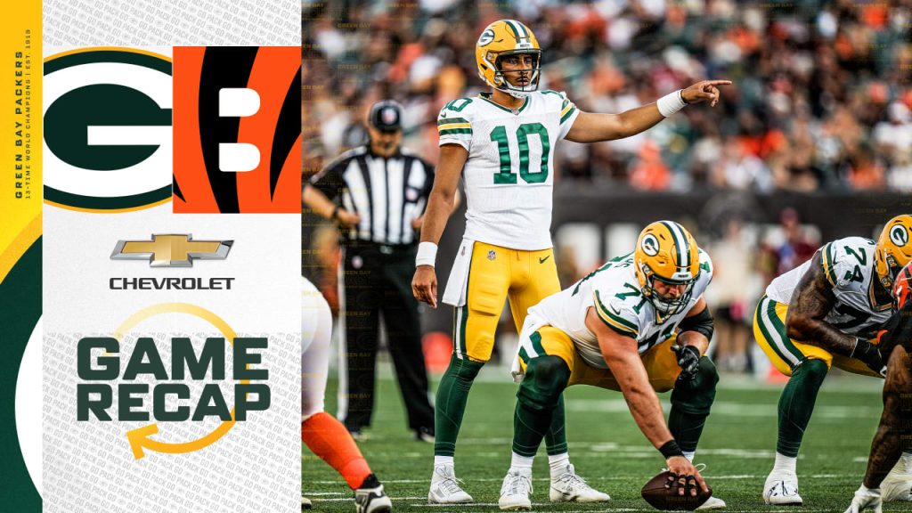 5 note dalla vittoria pre-campionato dei Packers sui Bengals