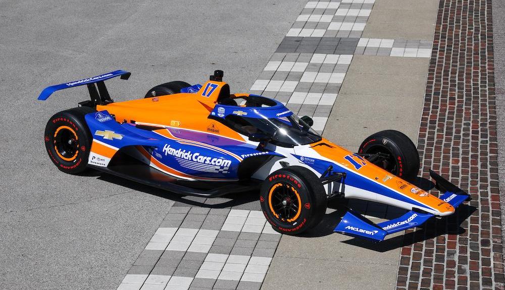 Coperchio distanziale ingresso Larson 2024 Indy 500