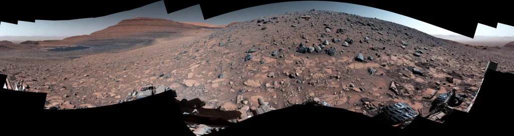 Il rover Curiosity della NASA raggiunge il bordo di Marte dove l'acqua ha lasciato un accumulo di detriti