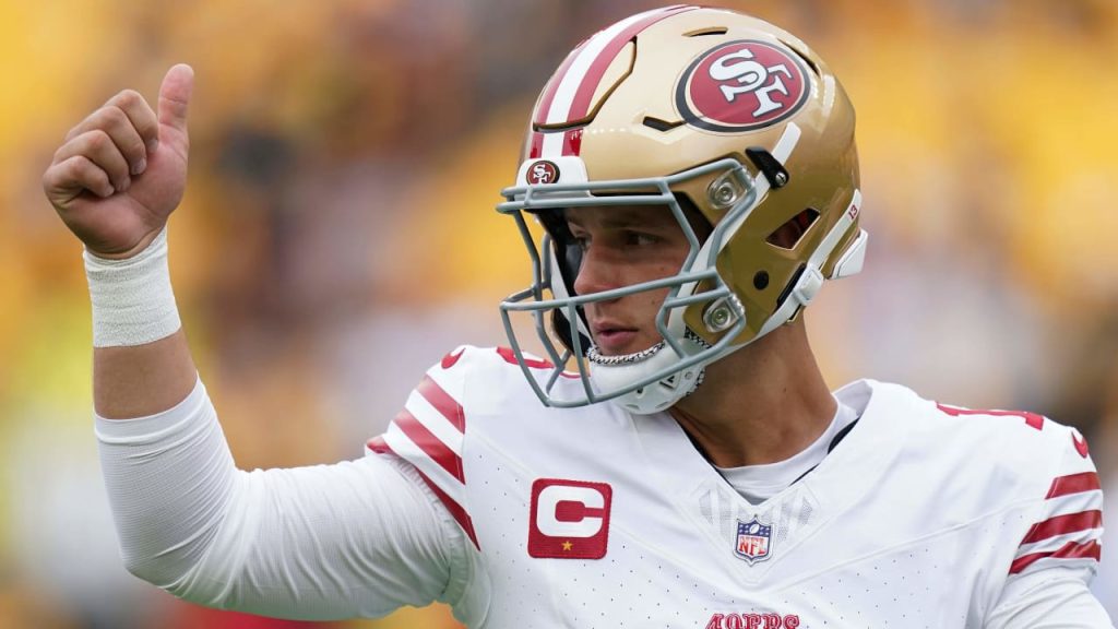 Brock Purdy "zittisce alcuni hater" nello scoppio dei 49ers contro gli Steelers