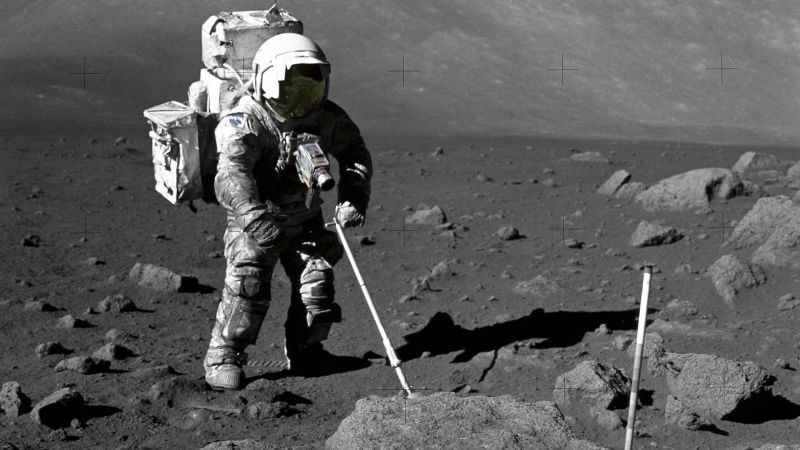 I campioni dell'Apollo 17 rivelano che la Luna è 40 milioni di anni più vecchia di quanto si pensasse in precedenza