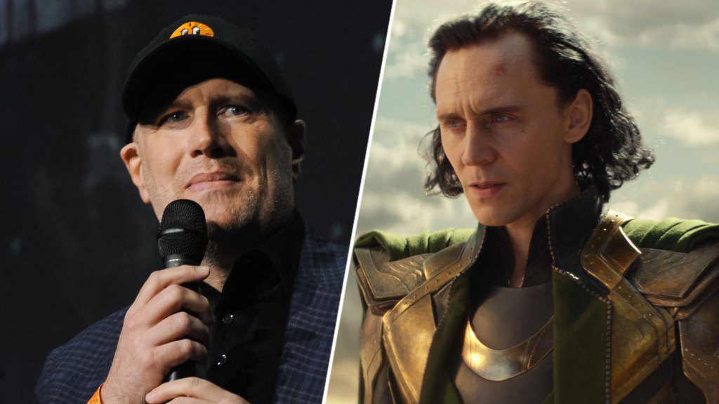 Kevin Feige e Tom Hiddleston nel ruolo 