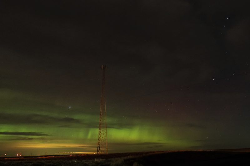 Le previsioni mostrano che l'aurora boreale potrebbe essere visibile in alcuni stati domenica