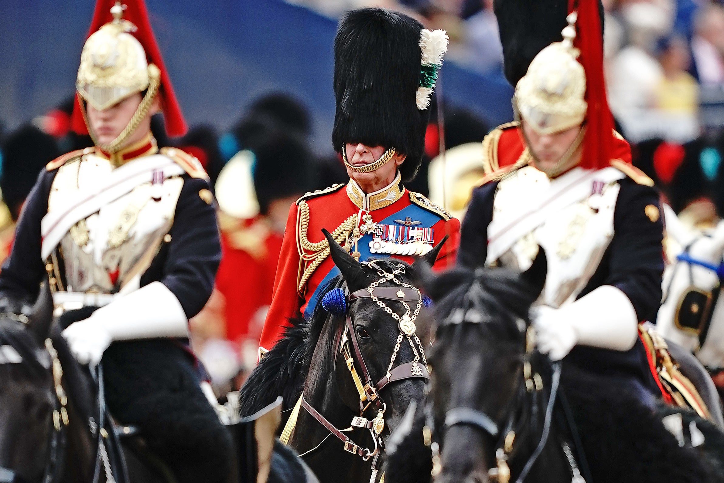 Re Carlo ha partecipato al Trooping the Colour del 2023