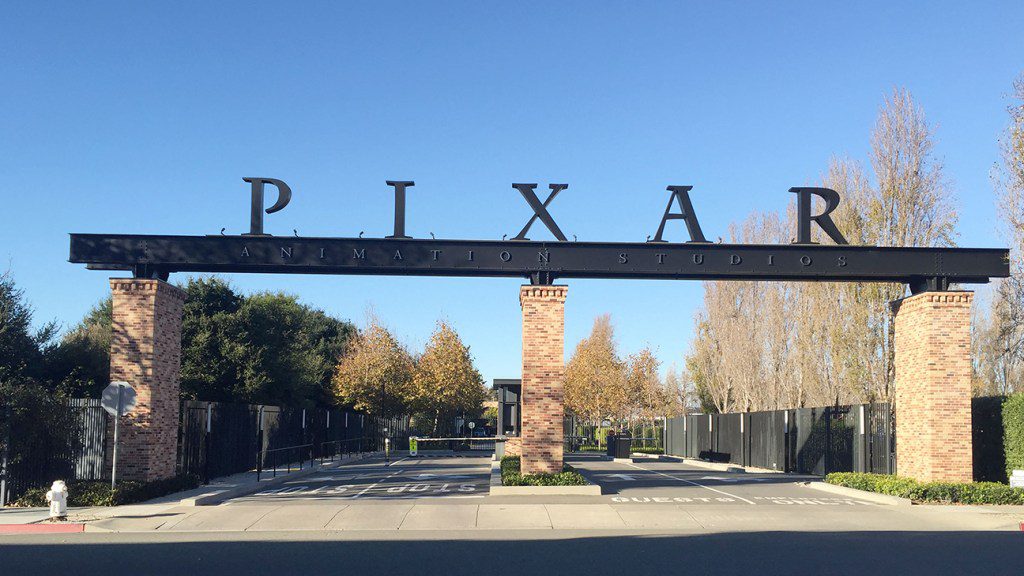 Cancelli del campus Pixar a Emeryville, California