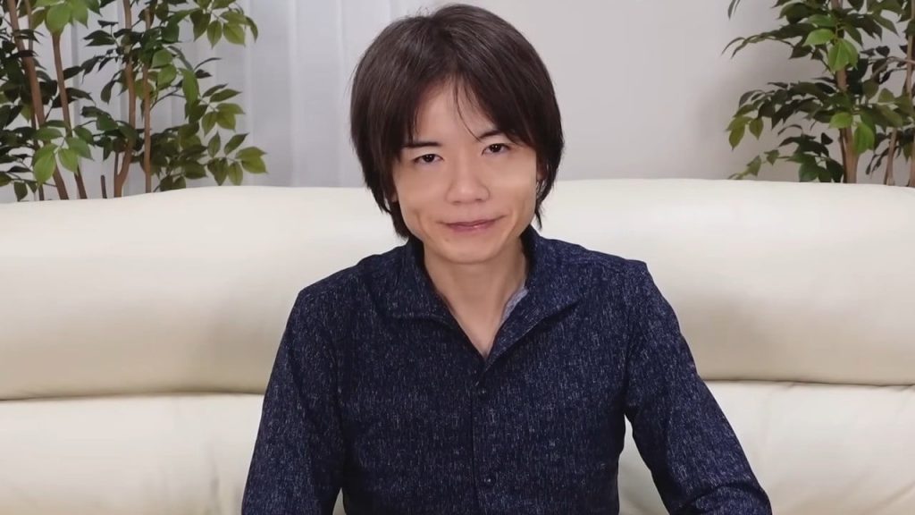 Masahiro Sakurai ha finito di registrare il suo ultimo video su YouTube