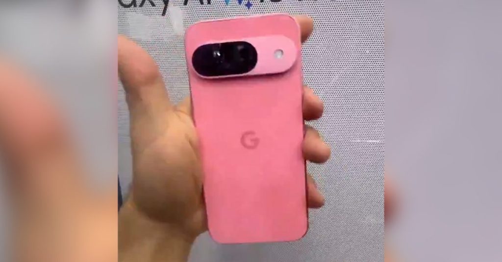 Ecco il presunto Pixel 9 in rosa vibrante [Video]