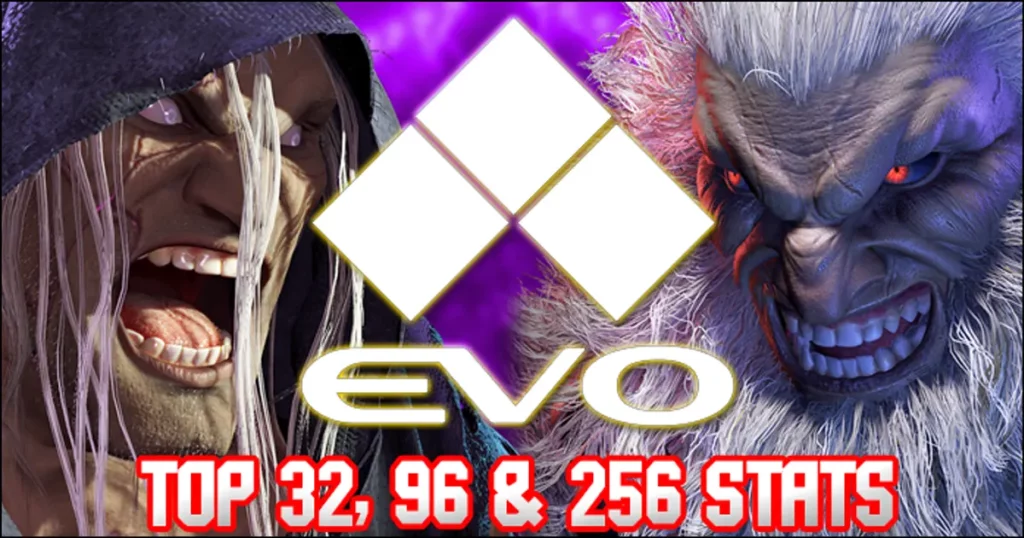 I 256 migliori personaggi di Street Fighter 6 all'Evo 2024 con Akuma, M. Bison e Ed che raggiungono grandi numeri