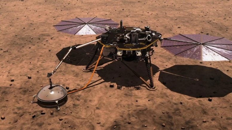 Il rover marziano InSight della NASA