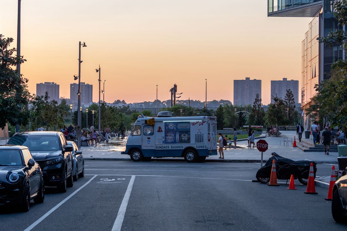 Il camioncino dei gelati di Mister Softee nell'agosto 2020 a New York City.