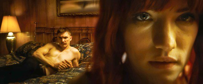 My Strange Darling, da sinistra: Kyle Gallner, Willa Fitzgerald, 2023. © Magenta Light Studios / Per gentile concessione di Everett Collection